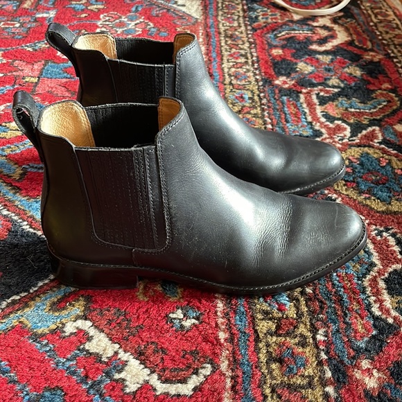 Madewell J8295 Ainsley Chelsea Boot - Black Size 9 - Picture 6 of 10